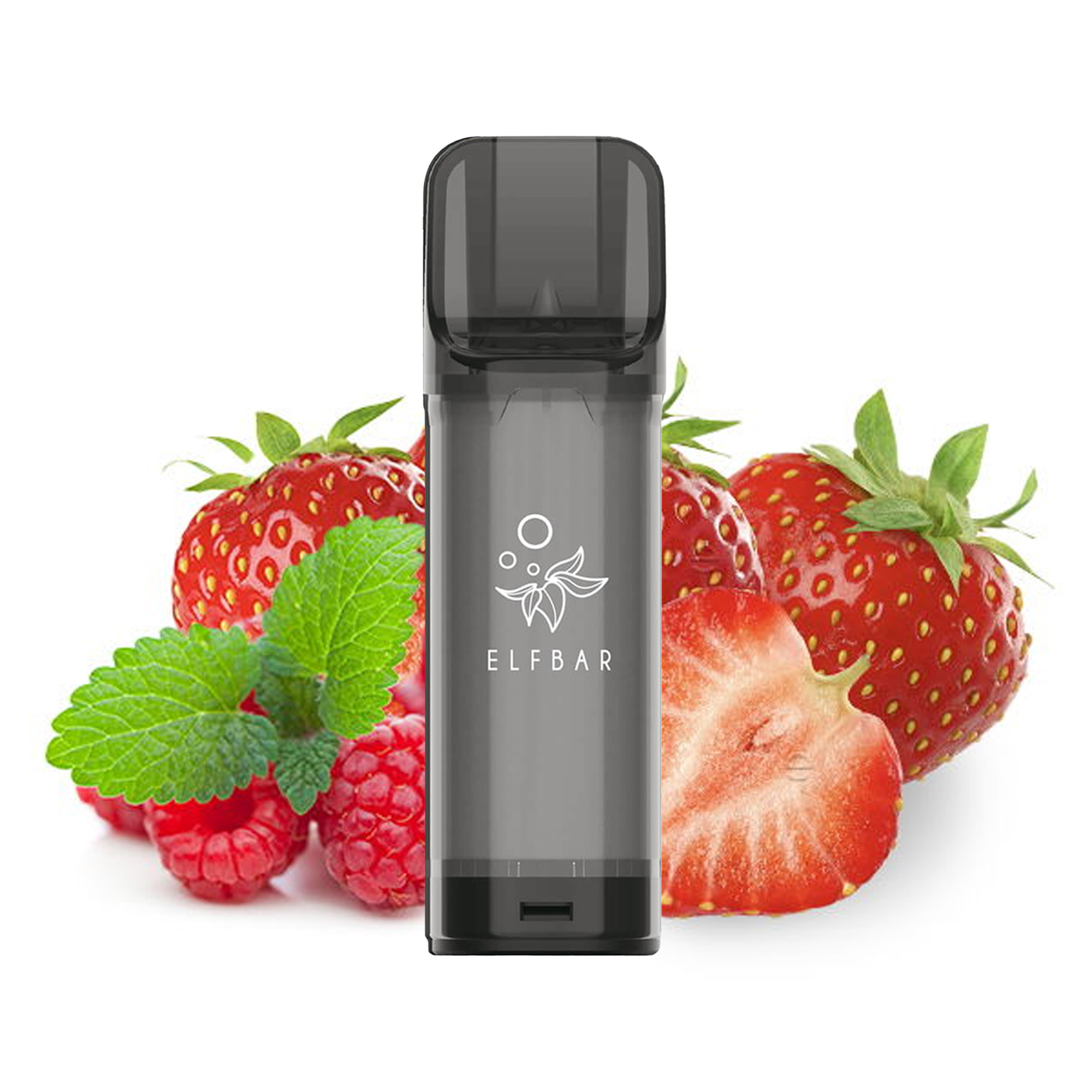 Elfbar ELFA Pod – Strawberry Raspberry – 2er Set – 20 mg Nikotin – 600 Züge