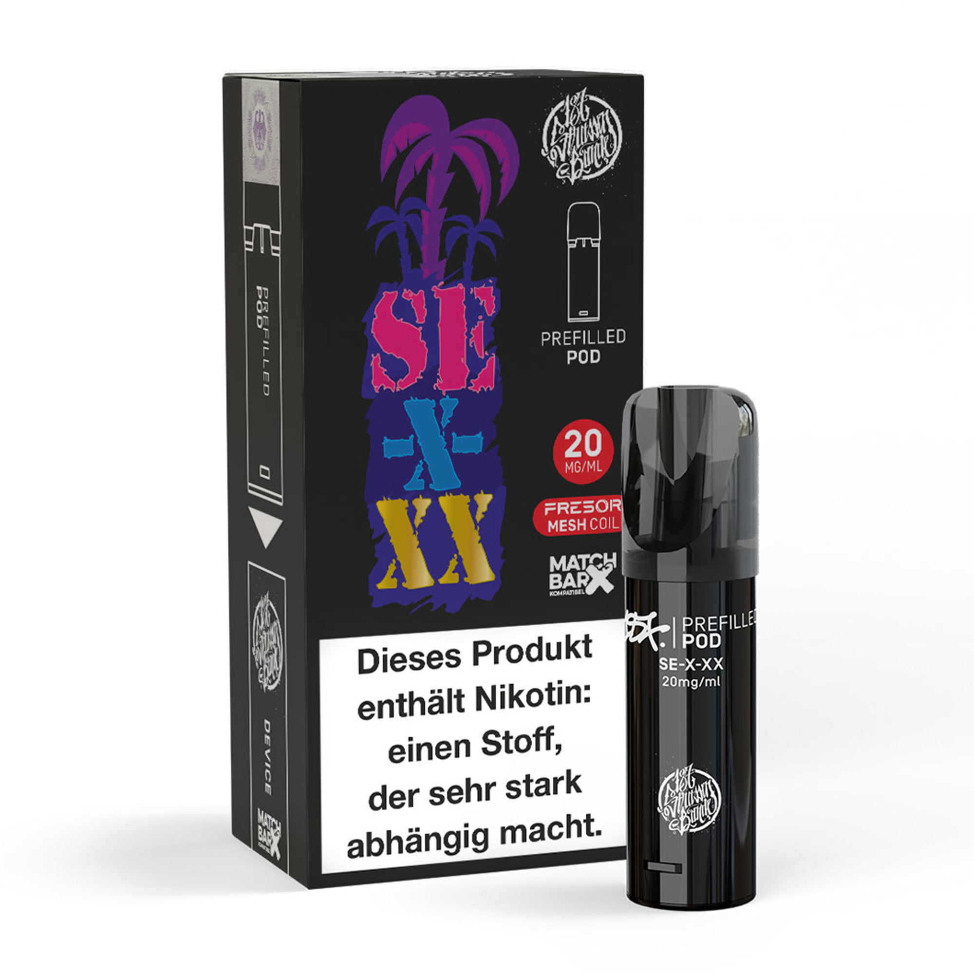 187 Strassenbande Pod – SE-X-XX – 20 mg Nikotin – 600 Züge