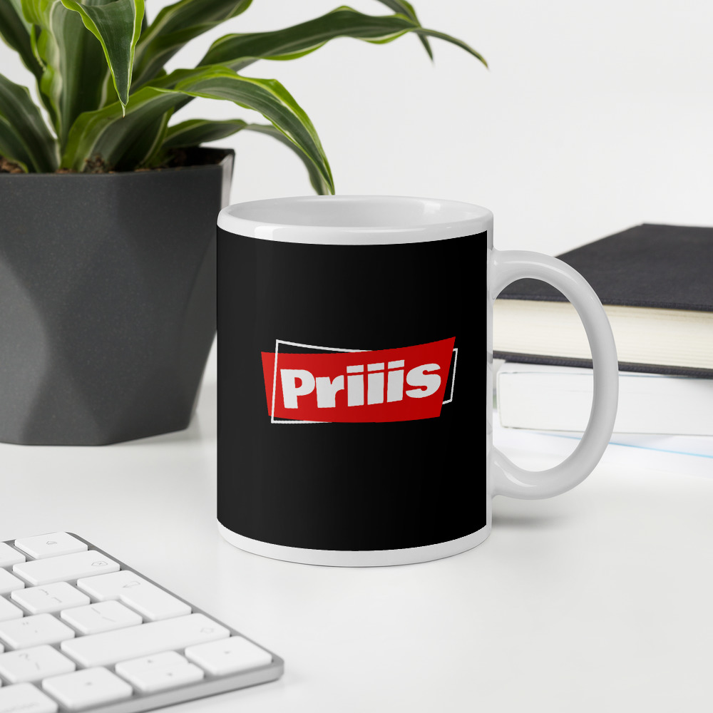 Tasse – Priiis – Schwarz