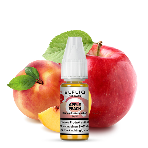 Elfbar ELFLIQ Liquid – Apple Peach – 20 mg Nikotin – 10ml – Nikotinsalz